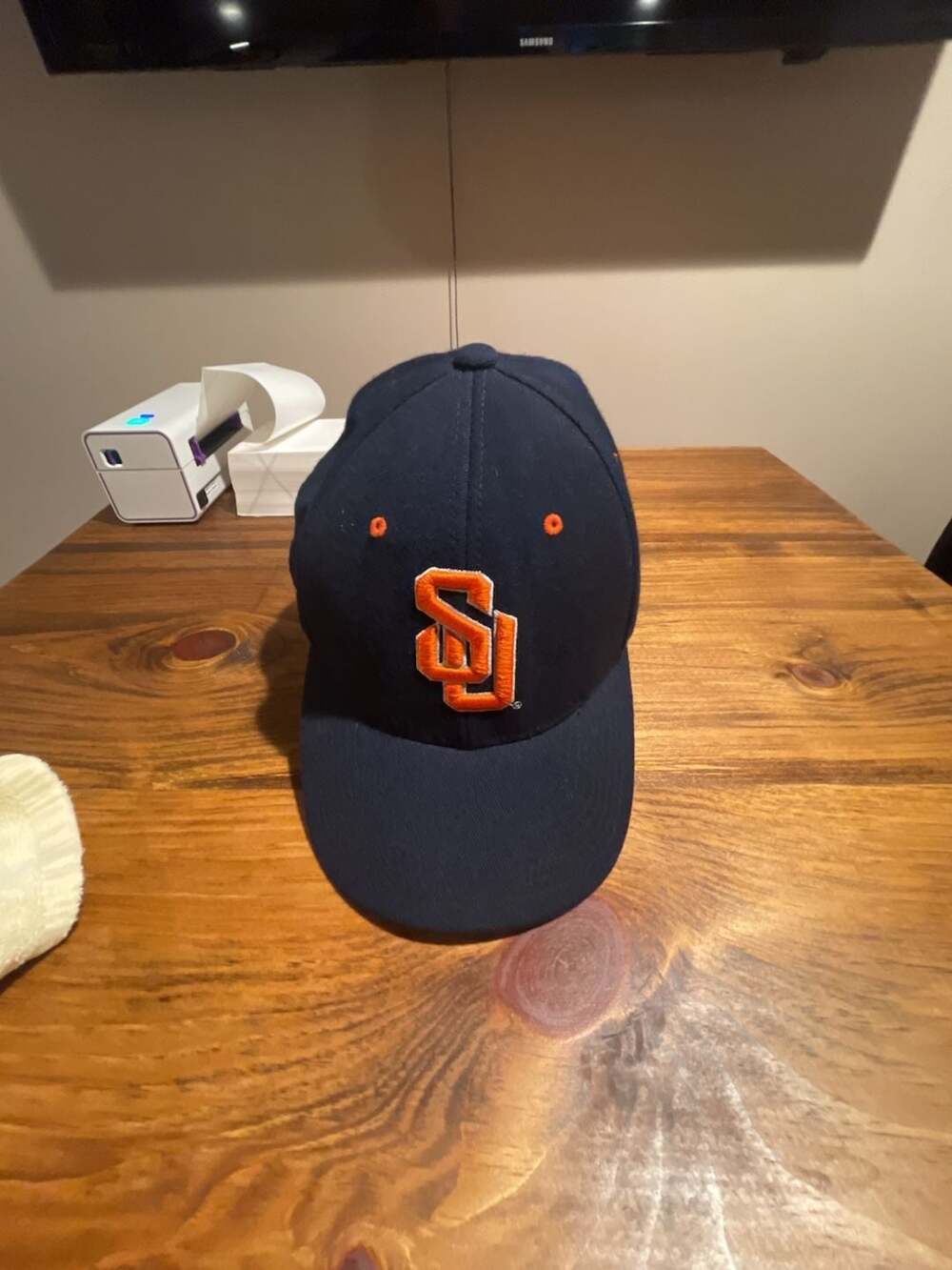 Zephyr Syracuse University Hat Size 7 3/8 NCAA Wool